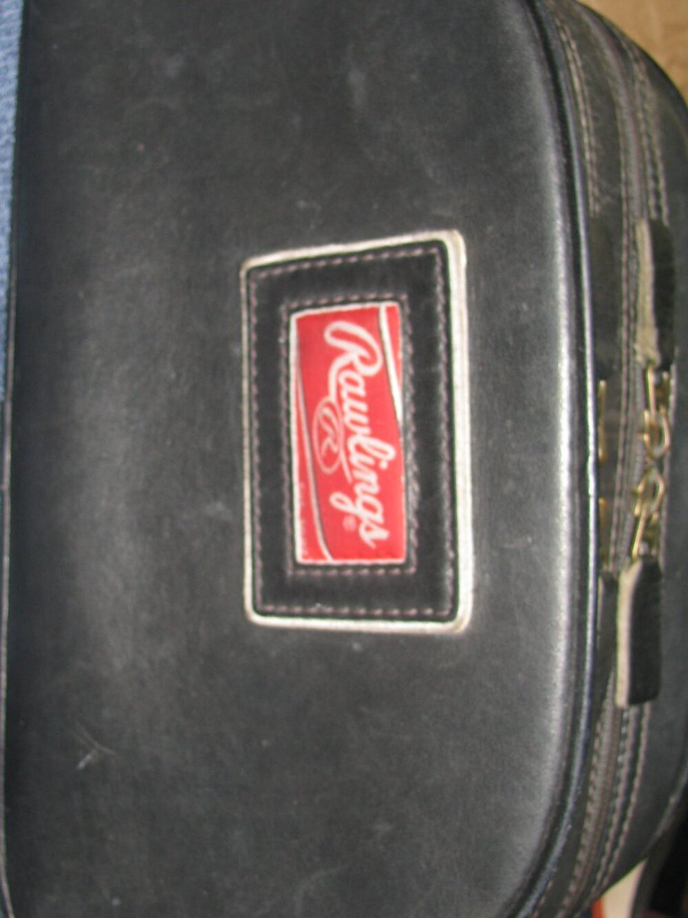 Authentic Rawlings Leather Travel Toiletry Bag / Dopp Kit, Gian Paolo Lombardo
